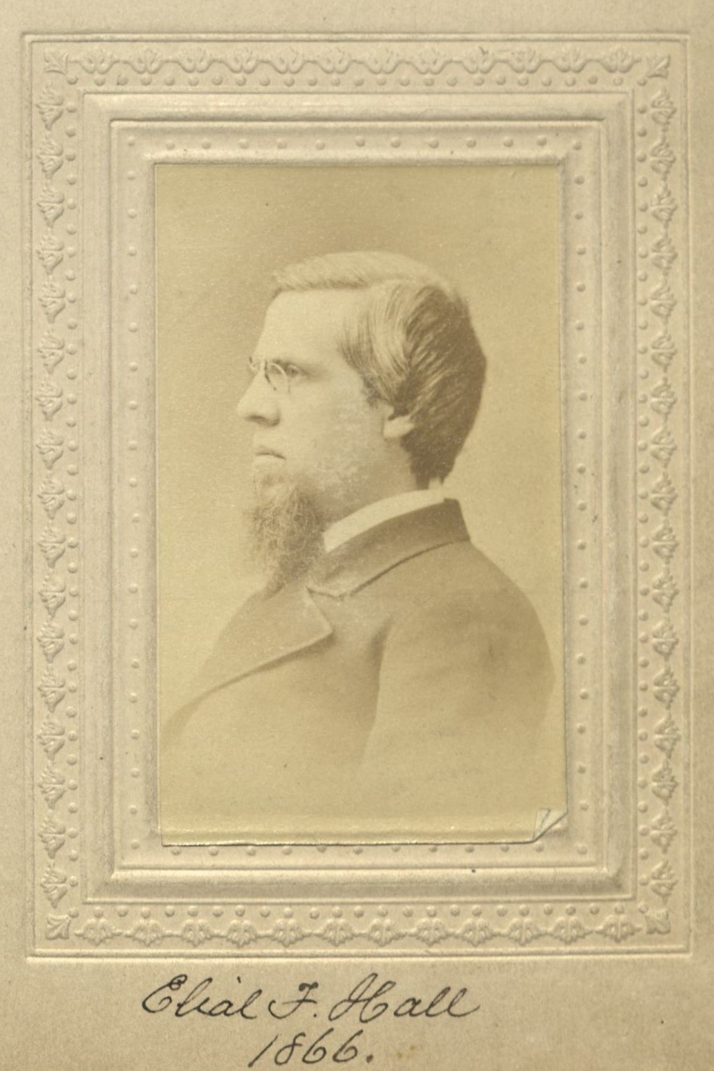 Member portrait of Elial F. Hall